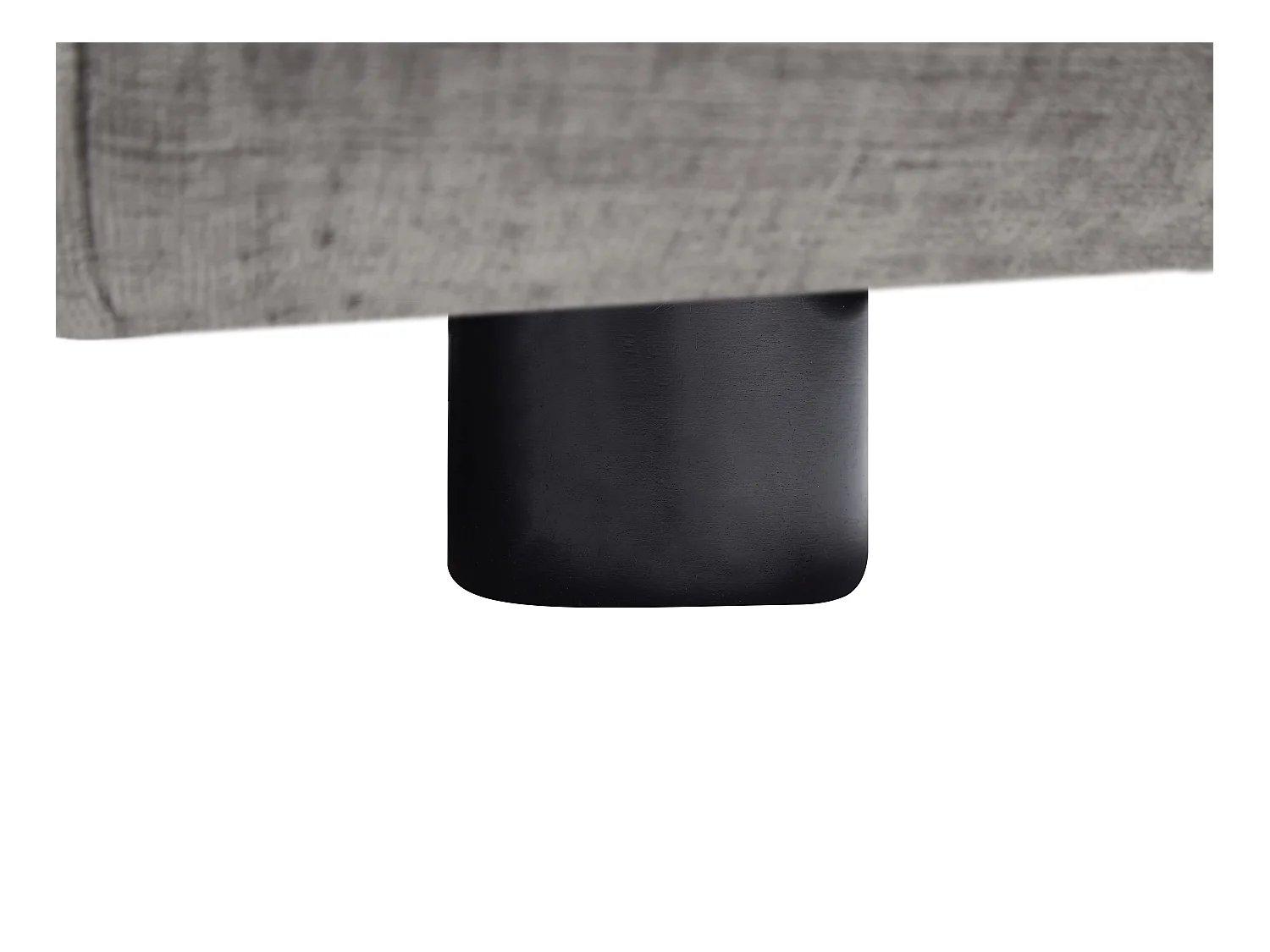 Sofá rinconera (ángulo izquierdo) de tela jaspeado gris NAPIZO