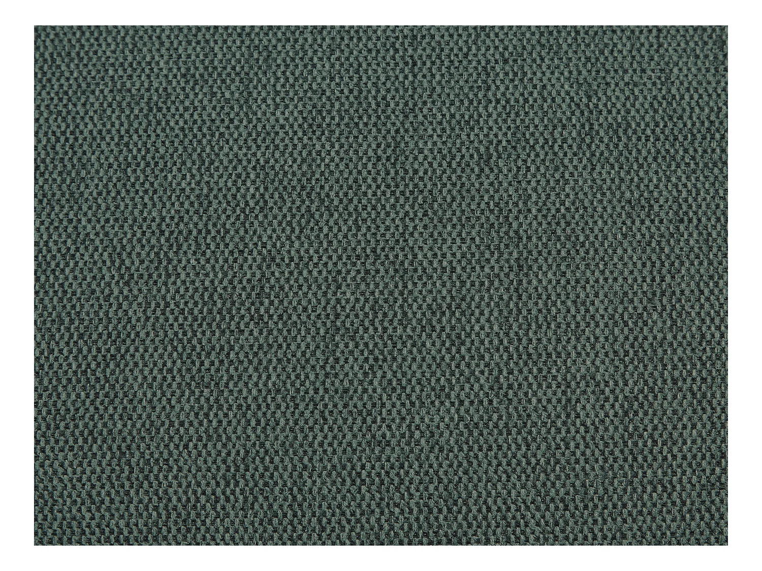 Sofá rinconera reversible de tela texturizada verde JAMOLO
