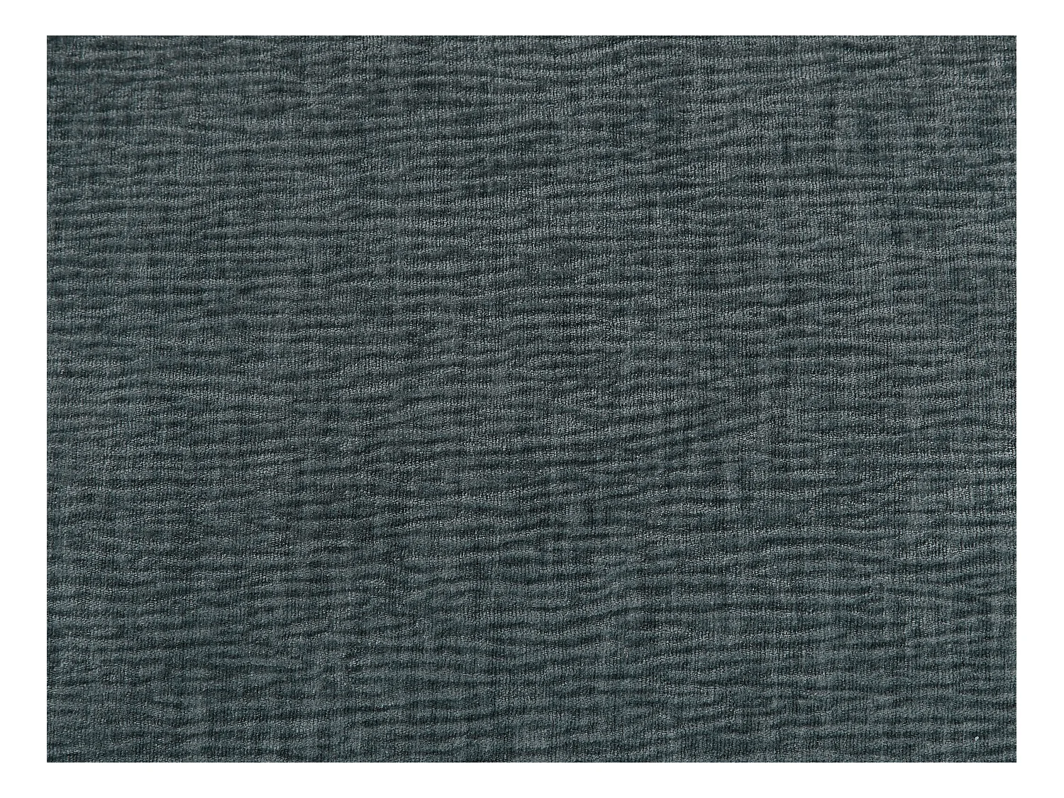 Sofá de 3 lugares em veludo texturizado cinza - KIMANTI