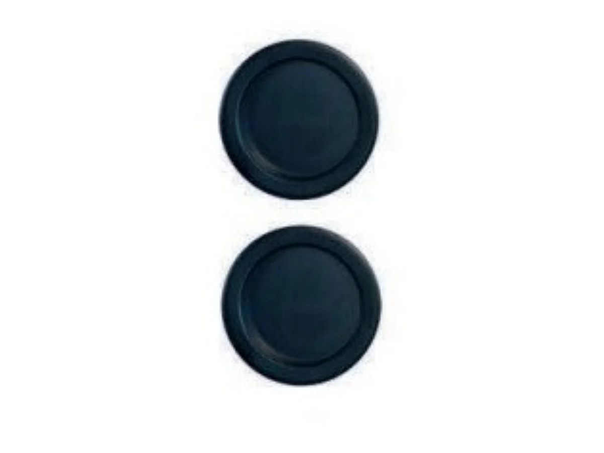 Puerta corredera Frake de 3 paneles H204 x L73 cm, conchas negras Gd Menuiseries sin manilla