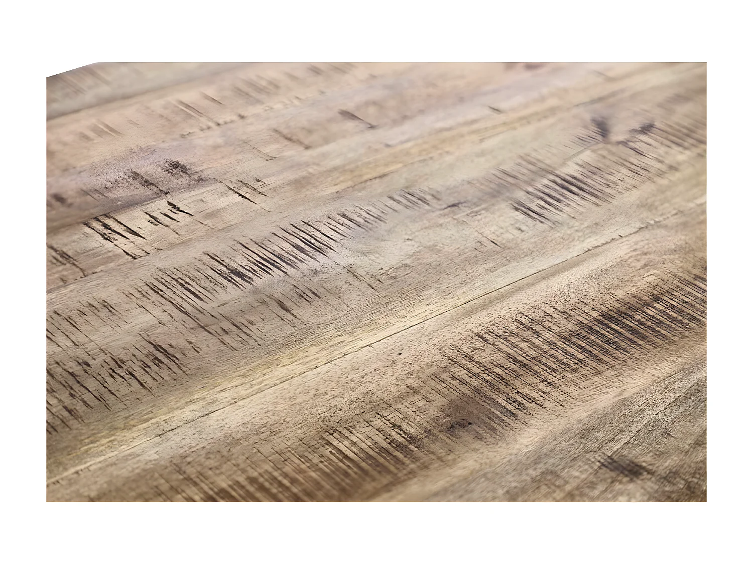 Table à Manger Bois Marron 190x91x71/100cm - Décoration d'Autrefois