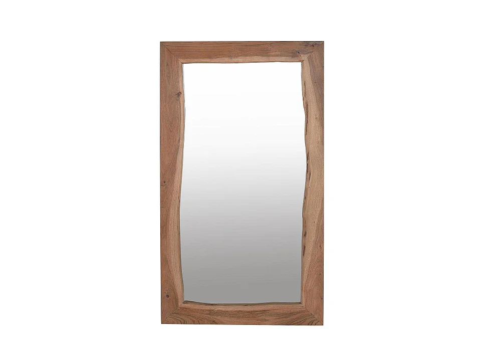 Spiegel aus Akazienholz, MDF-Rückwand, 65 cm, moderner Landhausstil – 115 x 65 x 3 GINER Y COLOMER
