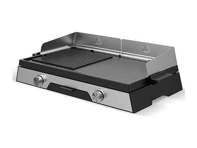 Plancha électrique KITCHEN CHEF KCP.PLANCHA-GRILDUO2200