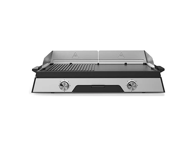 Plancha électrique KITCHEN CHEF KCP.PLANCHA-GRILDUO2200