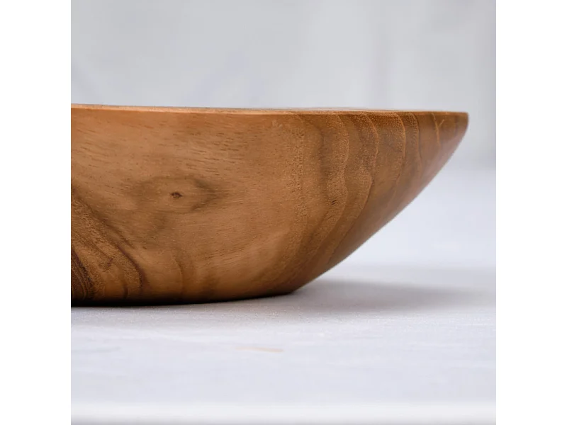 Plateau de dégustation 4 coupelles à apéro en bois de teck - VICTORIA