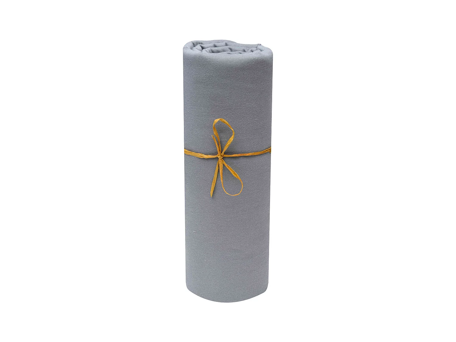 Drap housse bébé jersey bio anthracite 70x140