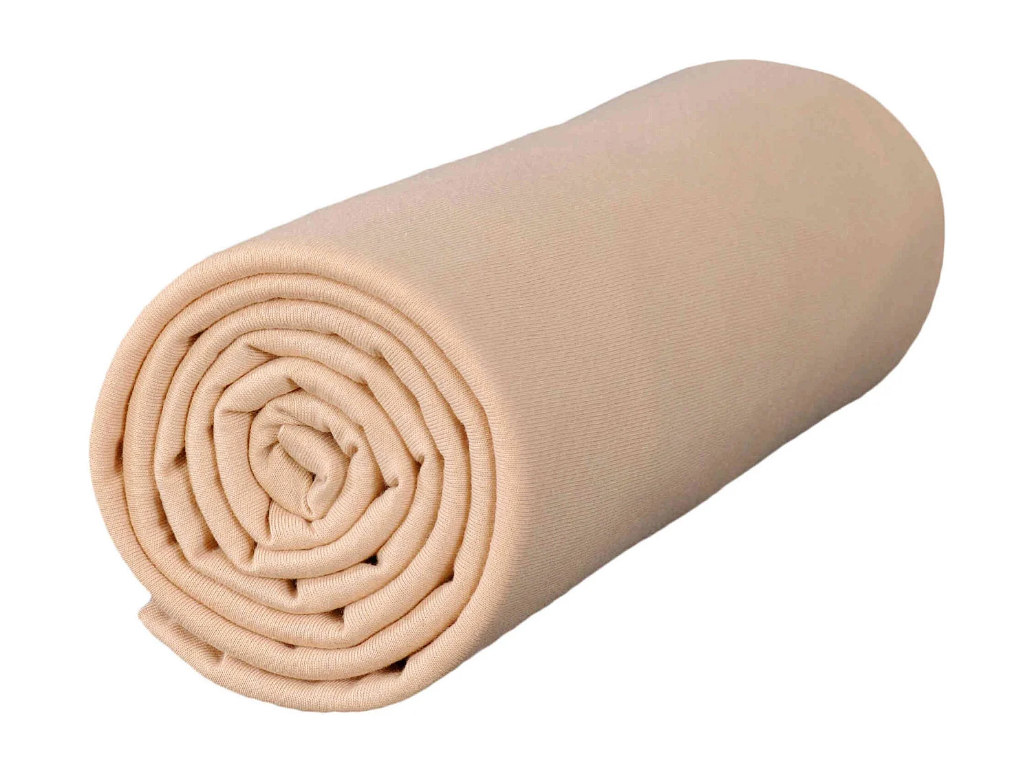 Drap housse bébé jersey bio cappuccino 70x140