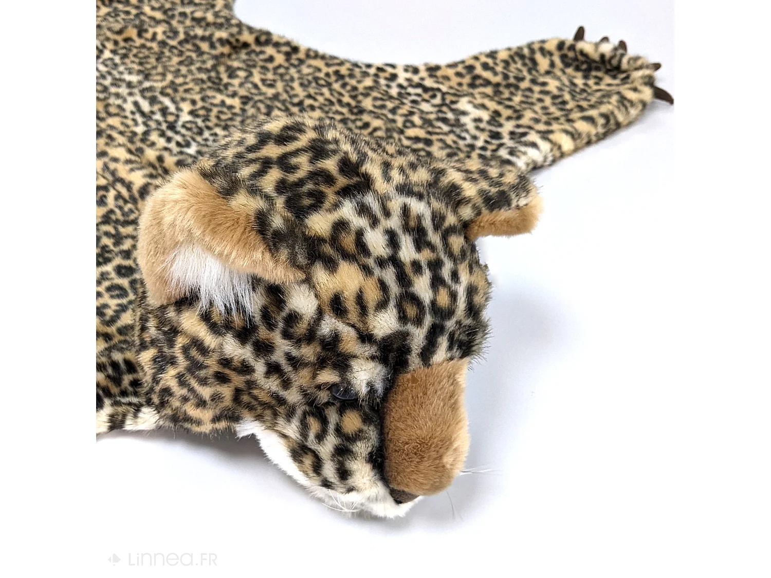 Déguisement en peluche en acrylique 118x118 cm Léopard marron