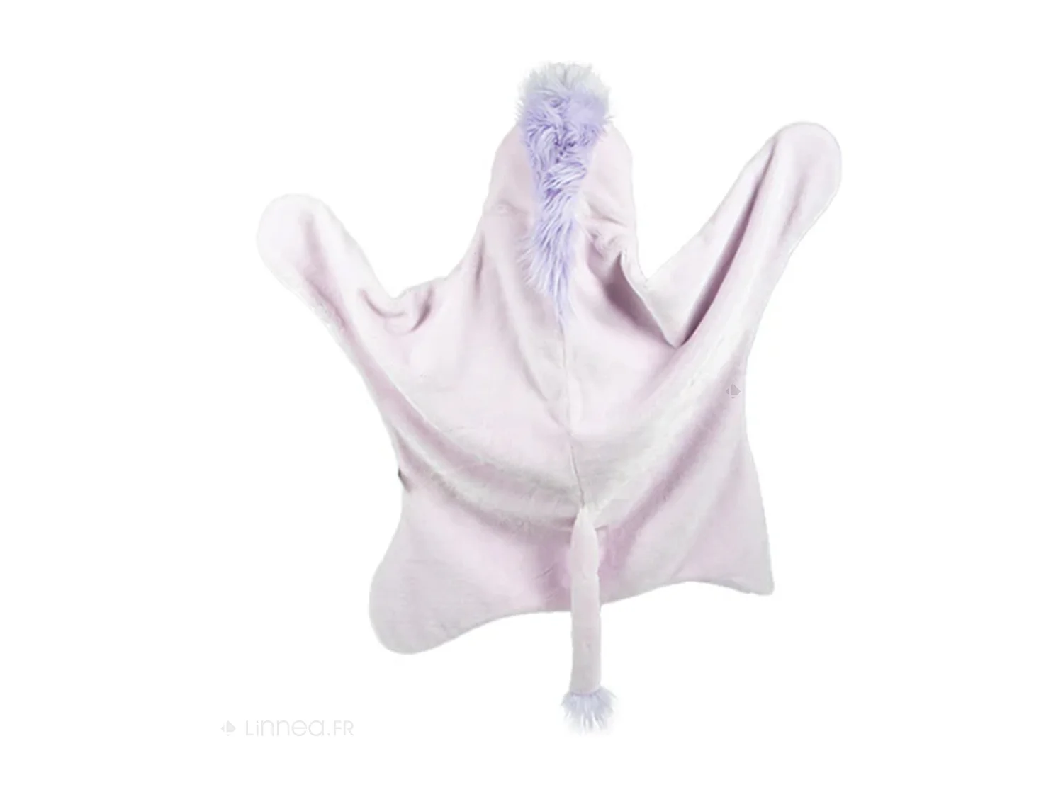 Déguisement en peluche en acrylique 90x116 cm Licorne Lilas collection Fantastique