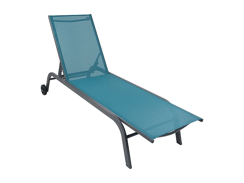 Sun lounger Sonlas Blue L. 192 x H. 32 x W. 58 cm