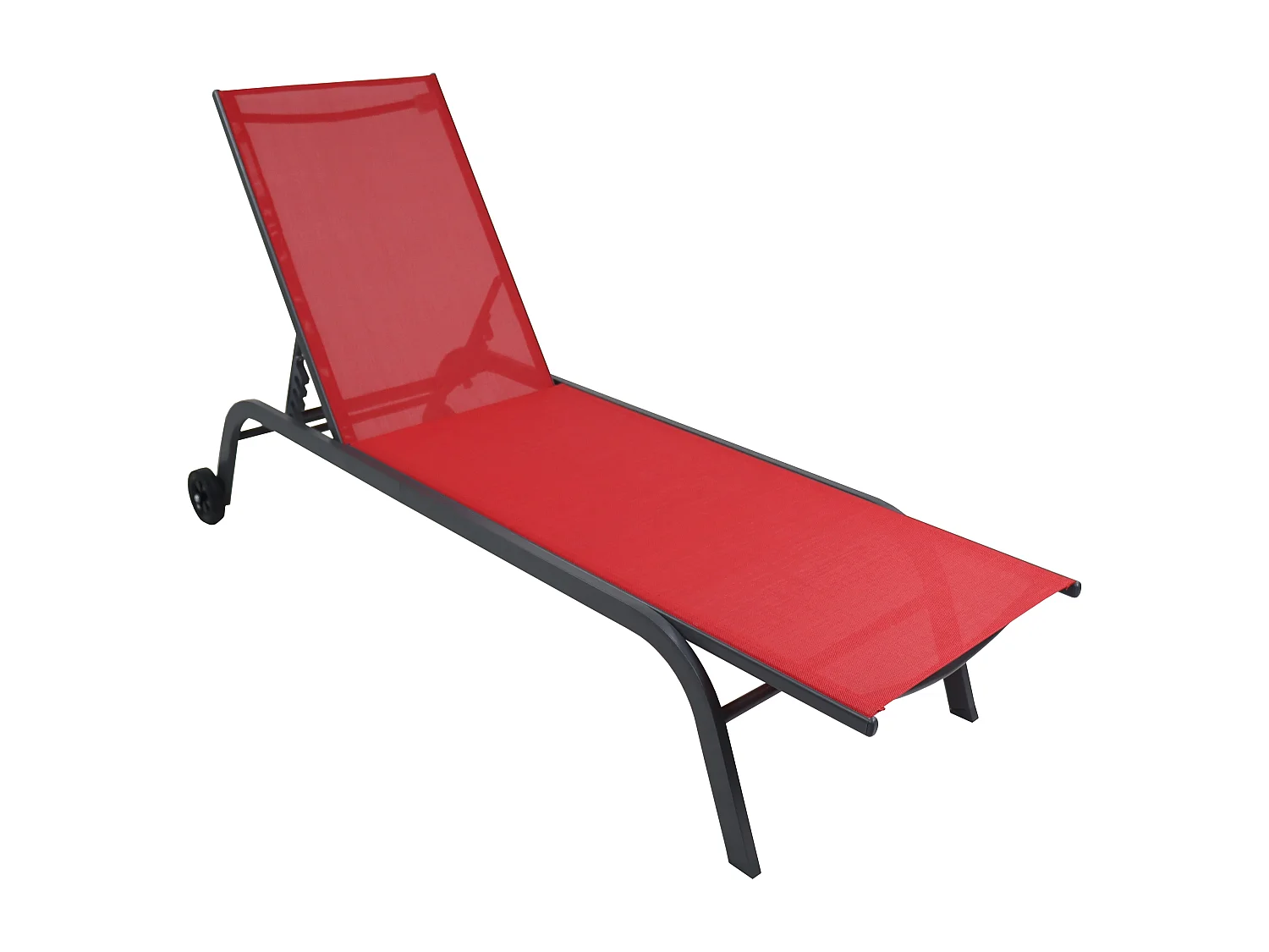 Sun lounger Sonlas Red L. 192 x H. 32 x W. 58 cm
