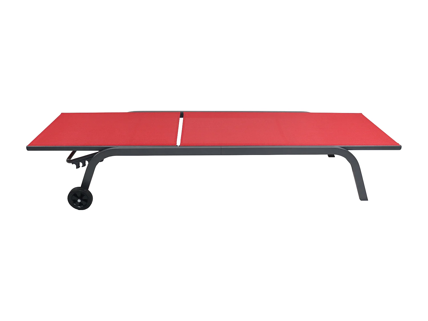 Sun lounger Sonlas Red L. 192 x H. 32 x W. 58 cm