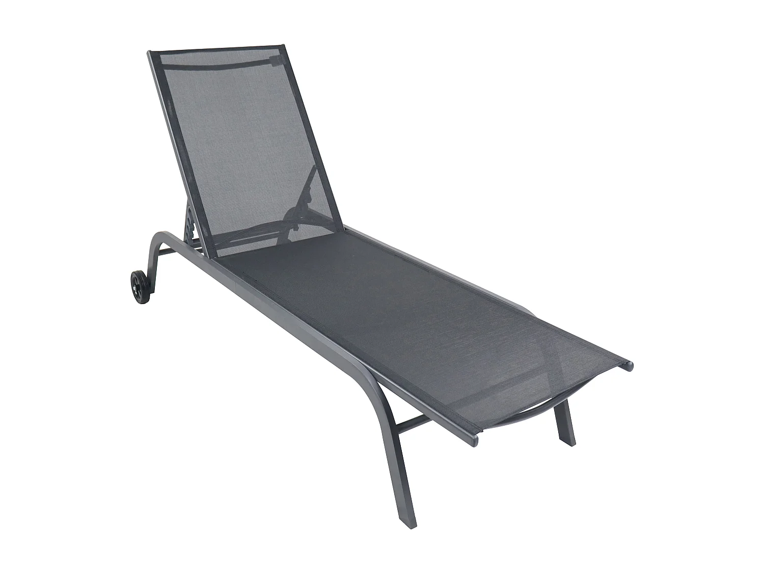 Sun lounger Sonlas Black L. 192 x H. 32 x W. 58 cm