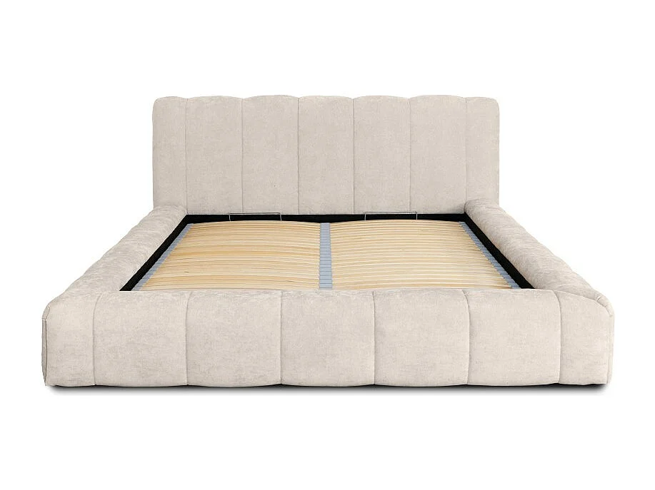 Opbergbed 140x200 beige kleur - Collectie COCOON