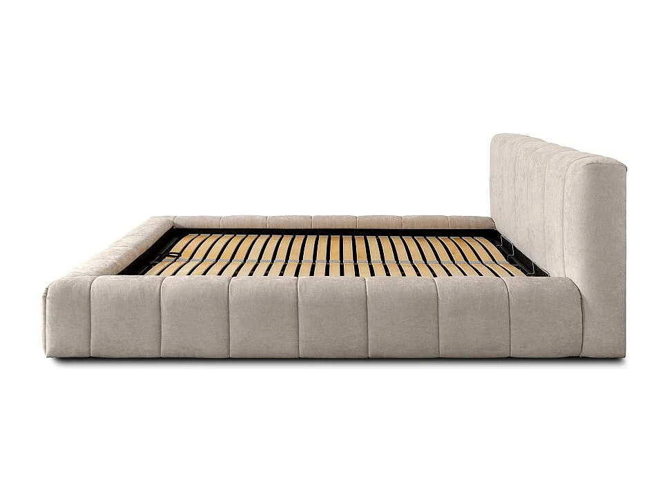 Opbergbed 140x200 beige kleur - Collectie COCOON