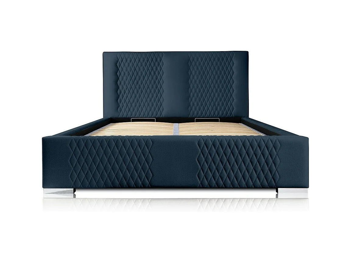 Opbergbed 160x200 in petrolblauwe kleur - Collectie RITCHY