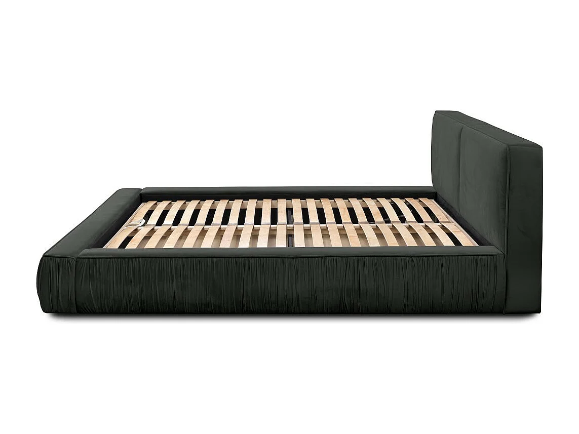 Letto contenitore 140x200 colore grigio antracite - Collezione MINAO