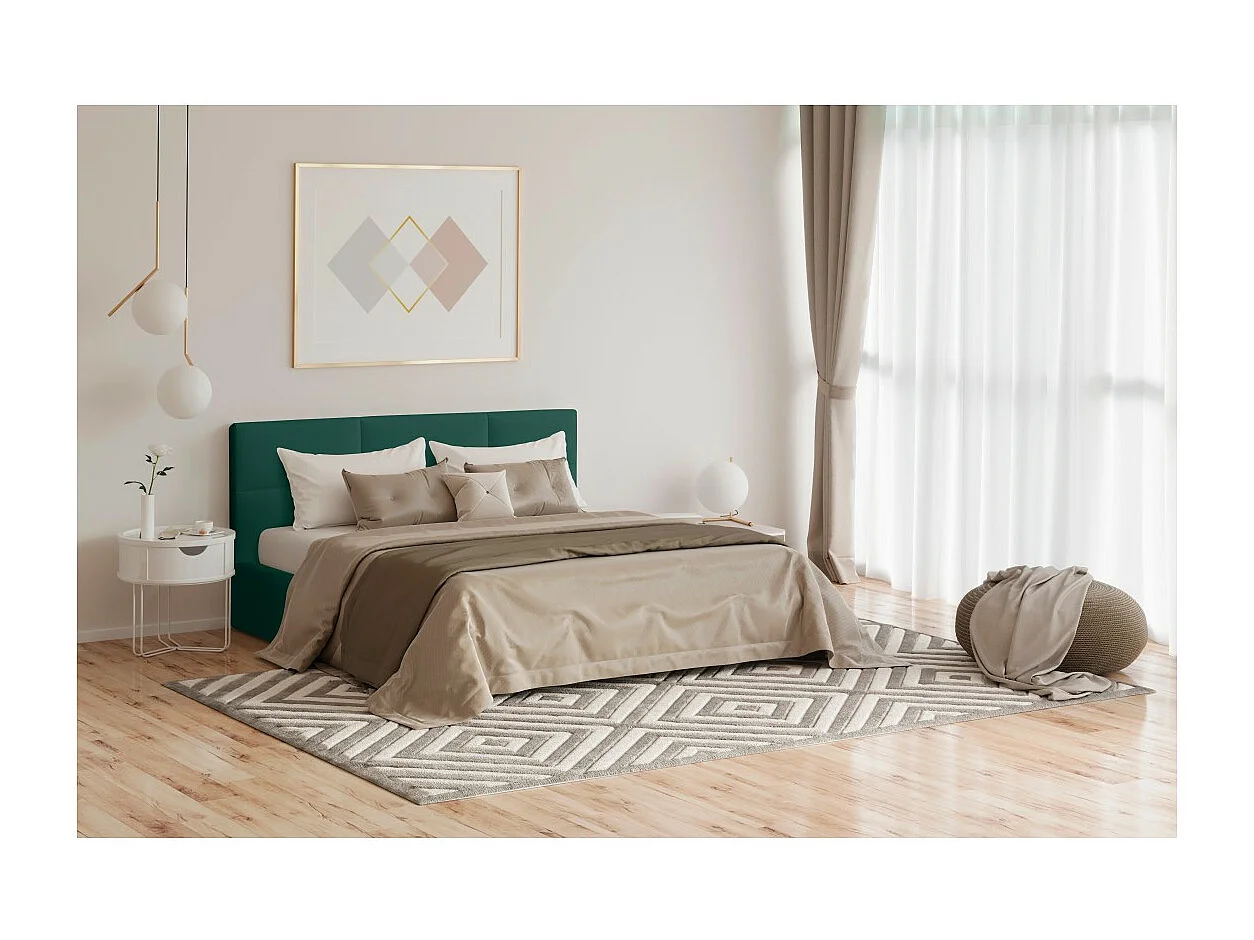 Letto contenitore 180x200 colore verde - Collezione MANHATTAN