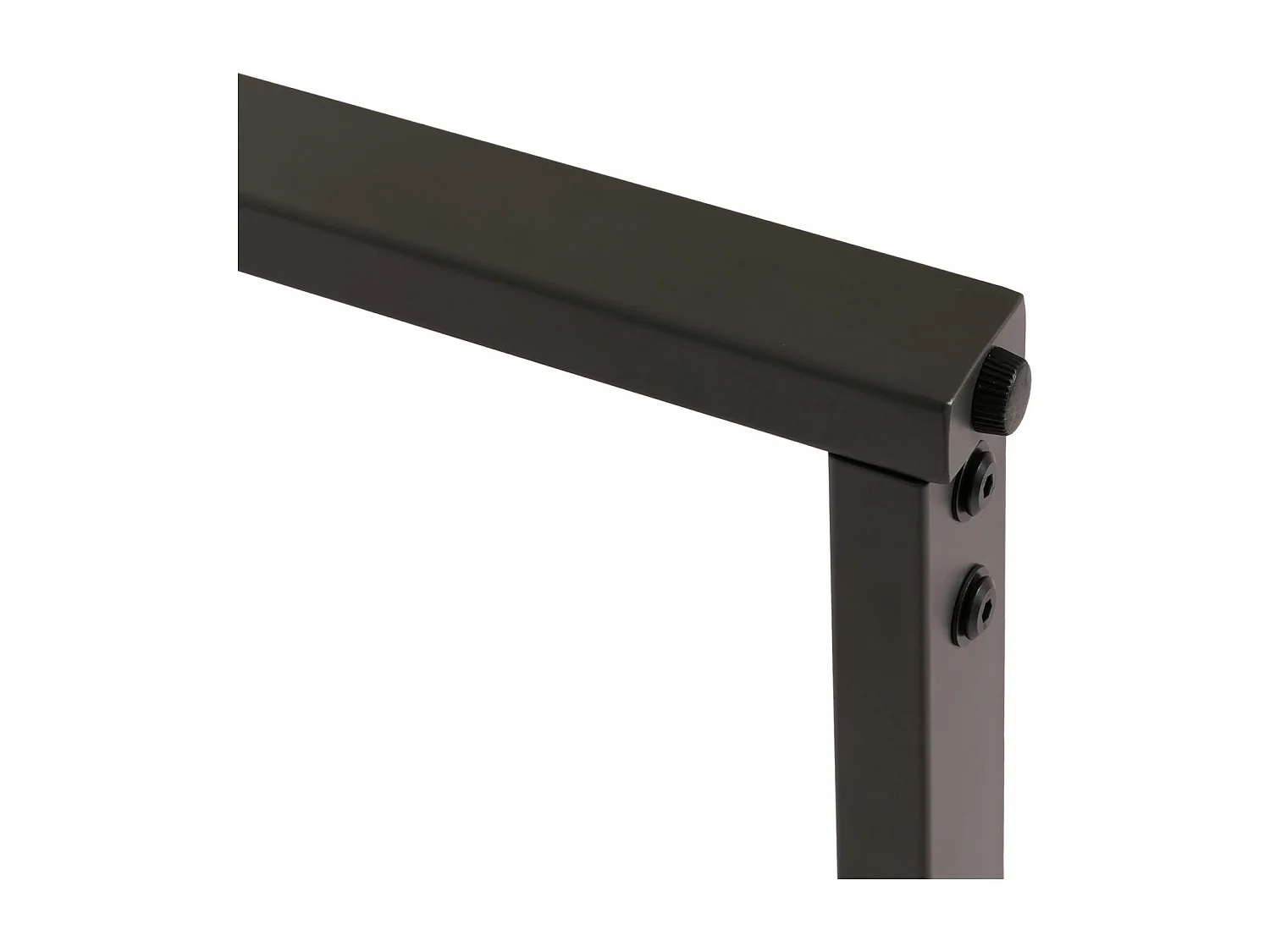 Tavolino salotto divano MCW-L89 43x120x64cm pietra sinterizzata MDF gambe nere legno grigio effetto marmo grigio marrone