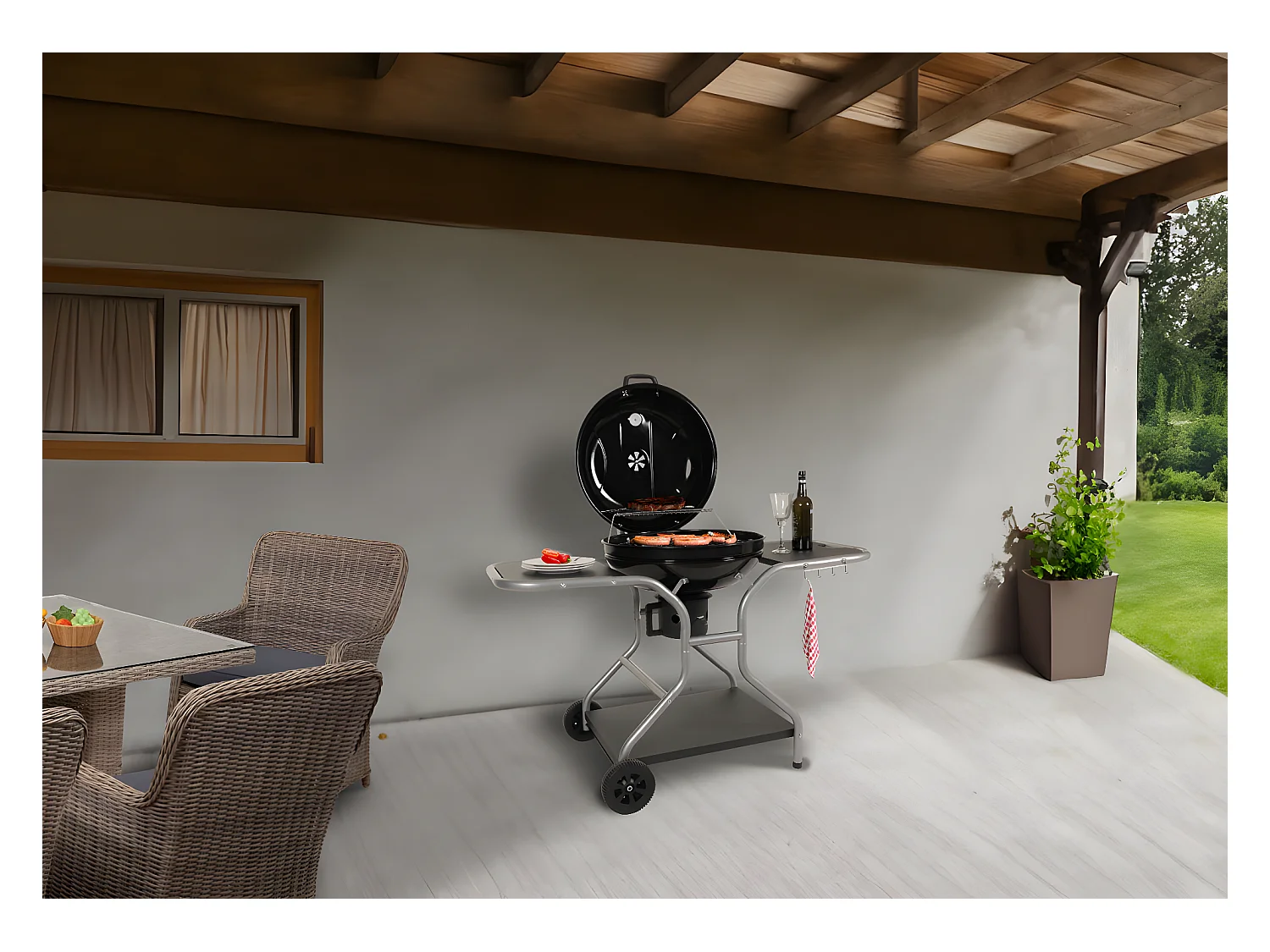 MCW-N16 barbecue trolley