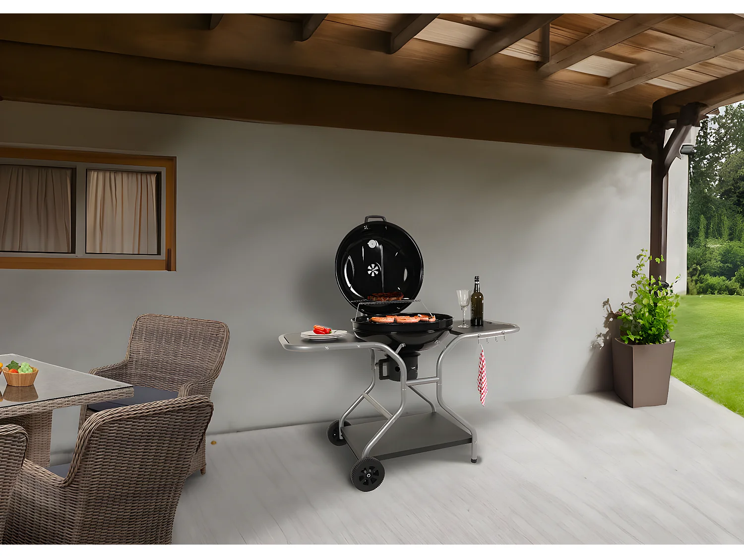 Chariot à barbecue MCW-N16