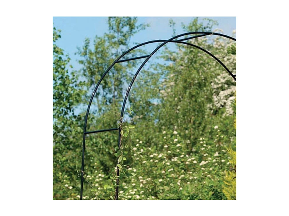 Arche déco en fer noir Atea (Lot de 2)