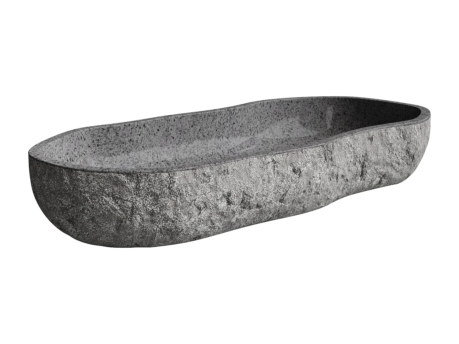 Aufsatzwaschbecken aus Flussstein - PIEDRI