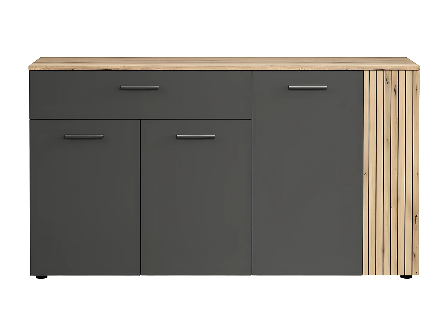 Buffet 3 portes et 1 tiroir L150 cm - Esteban