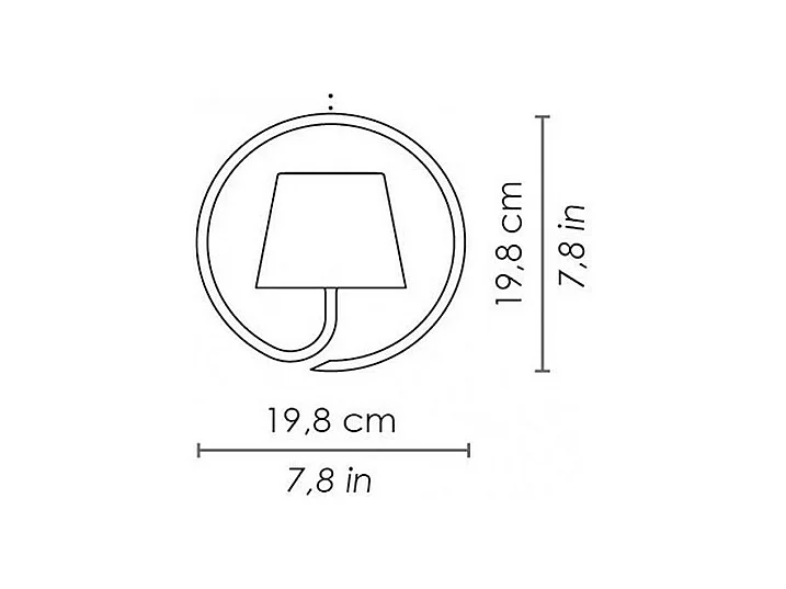 Poldina Bianca oplaadbare en dimbare LED hanglamp