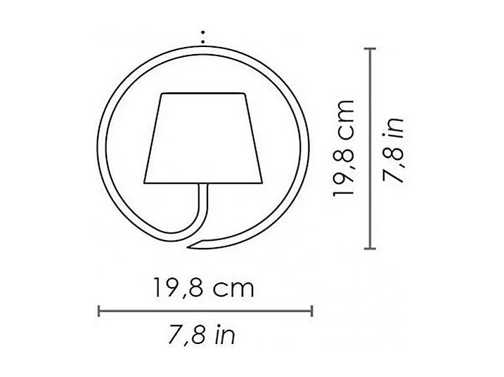 Poldina Bianca oplaadbare en dimbare LED hanglamp
