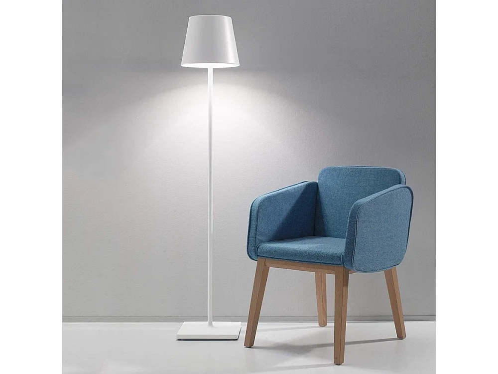 Lampada a led Poldina Pro XXL Bianca ricaricabile e dimmerabile 150cm con batteria fino a 12 ore