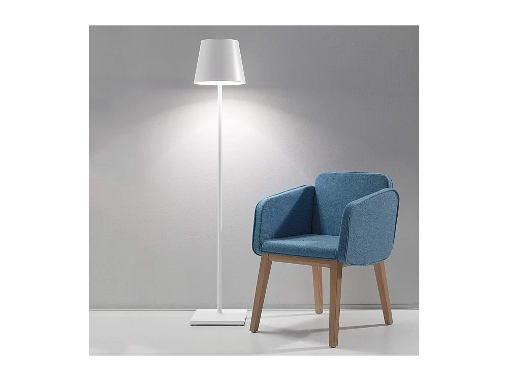 Lampa LED Poldina Pro XXL biała, ładowalna i ściemniana, 150 cm, z baterią, do 12 godzin