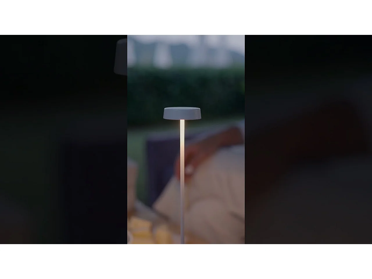 Lampe de table LED rechargeable et dimmable Swap mini pro vert pomme