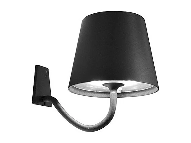 Poldina Dark Grey LED Kinkiet Akumulatorowy i Ściemnialny z Baterią do 12 Godzin