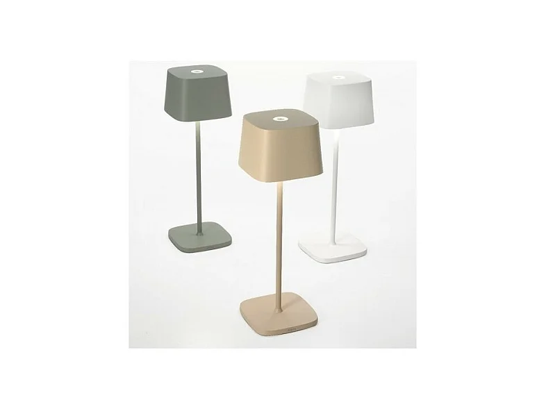 Ofelia Pro Donkergrijs oplaadbare en dimbare LED tafellamp