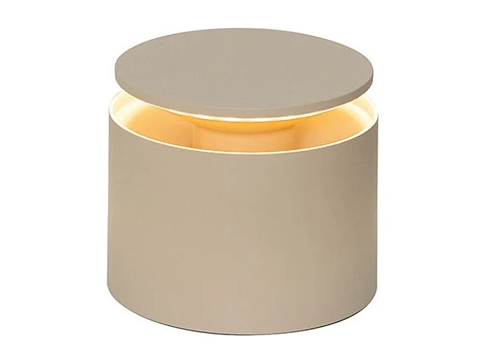 Lampada a led da tavolo Push Up Sabbia portatile e ricaricabile