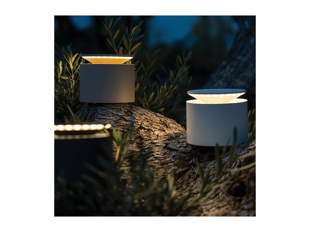 Tragbare und wiederaufladbare LED-Tischleuchte Push Up Sand