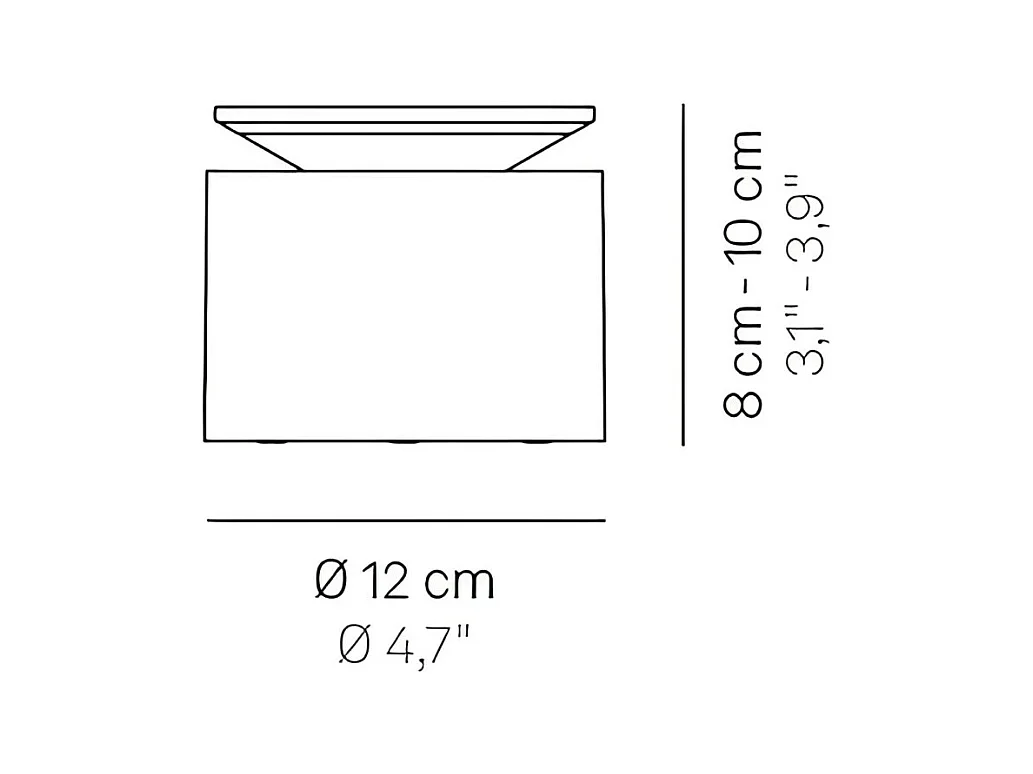 Tragbare und wiederaufladbare LED-Tischleuchte Push Up Sand