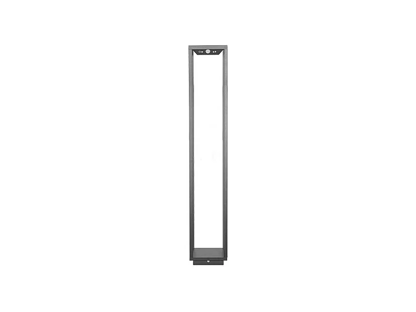 Lanterne Solaire Maison Gris Foncé LED 100 cm 2,2w à piles IP54 Zafferano
