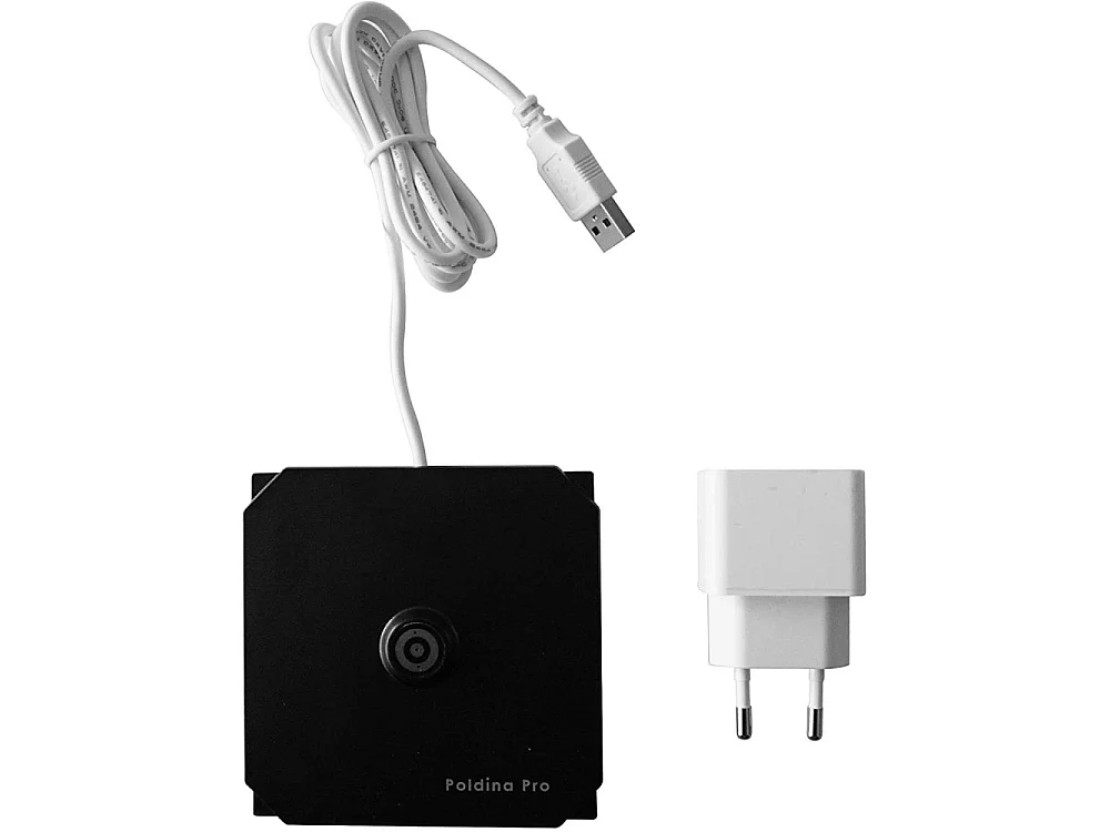 Candeeiro de mesa LED Poldina Pro Mini Dark Grey recarregável e regulável com bateria com autonomia de até 12 horas