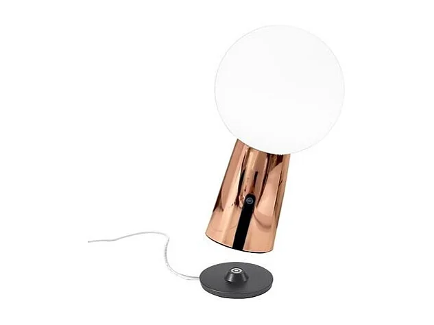 Lampe de table Olimpia Pro Cuivre, rechargeable et dimmable
