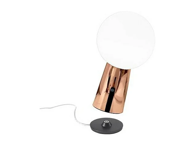 Lampe de table Olimpia Pro Cuivre, rechargeable et dimmable