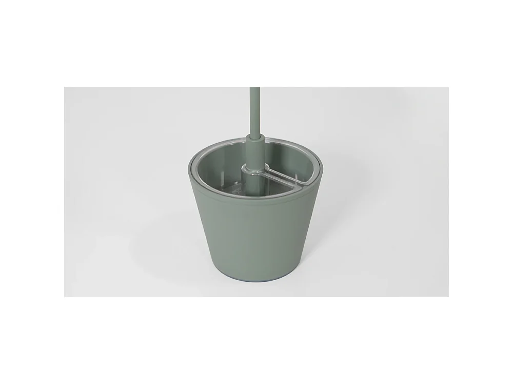 Poldina Reverso Sabbia LED-tafellamp, oplaadbaar en dimbaar met batterijduur tot 12 uur. Buiten IP65