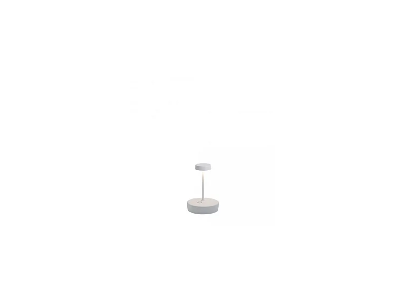 Lampe de table LED rechargeable et dimmable Swap mini pro Blanche