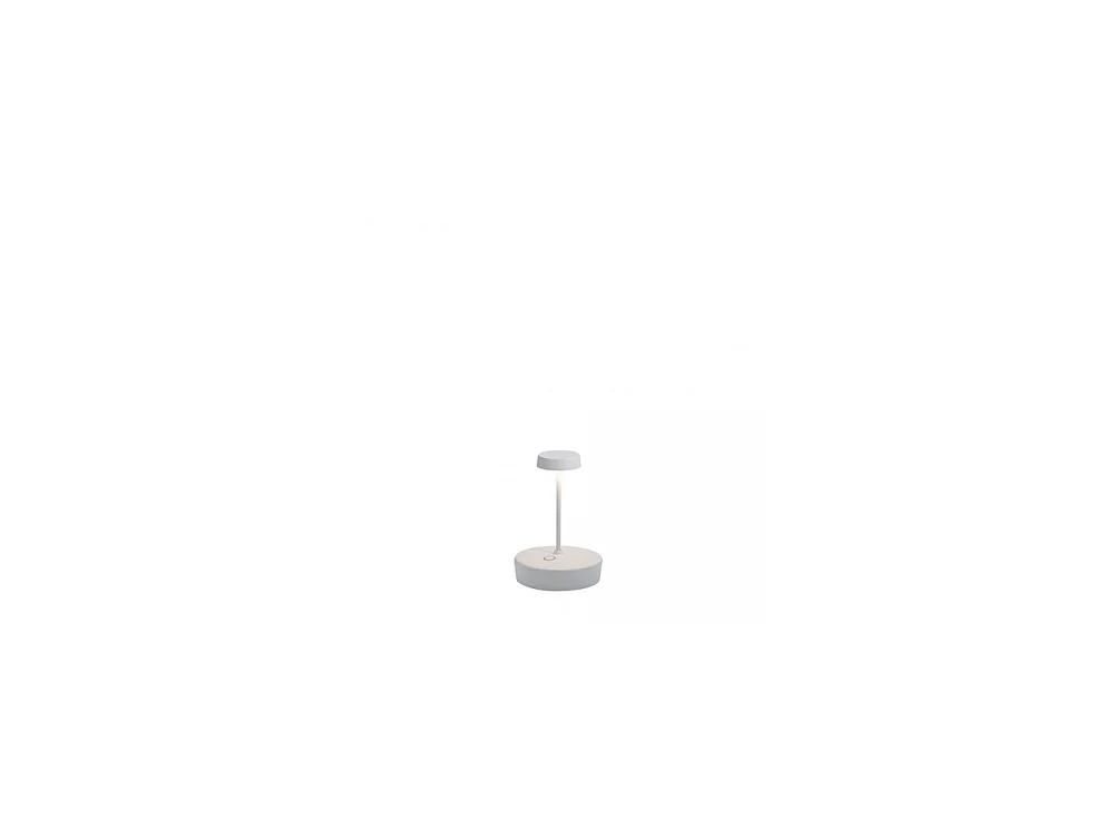Lampe de table LED rechargeable et dimmable Swap mini pro Blanche