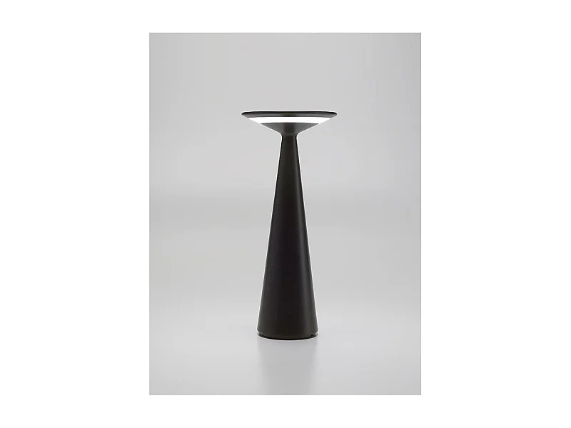 Lampada a led da tavolo Dama Nera con ingresso USB e funzione powerbank