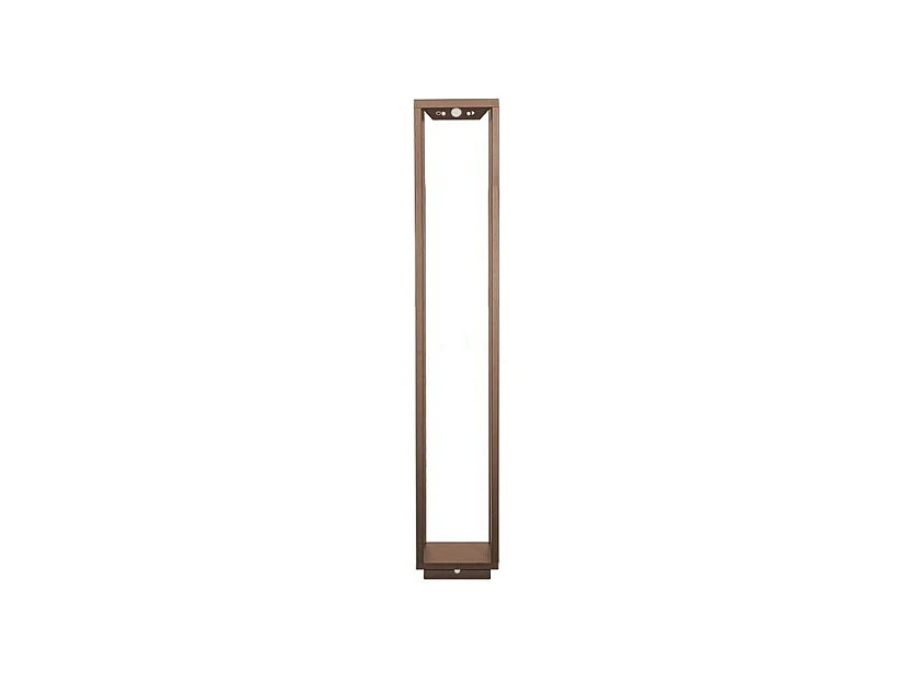 Zafferano -  Solar-Corten-LED-Laterne für Zuhause, 100 cm, 2,2 W, batteriebetrieben, IP54, Zafferano