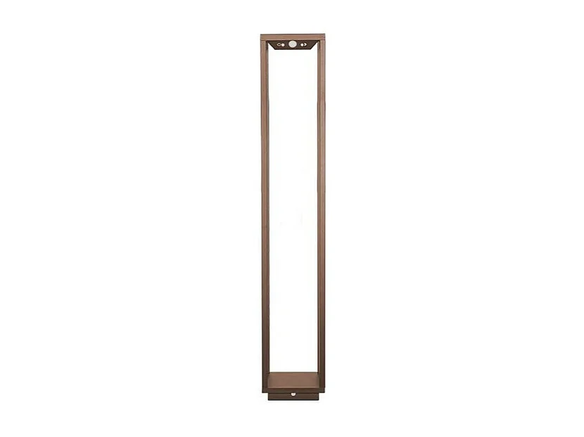 Zafferano -  Solar-Corten-LED-Laterne für Zuhause, 100 cm, 2,2 W, batteriebetrieben, IP54, Zafferano