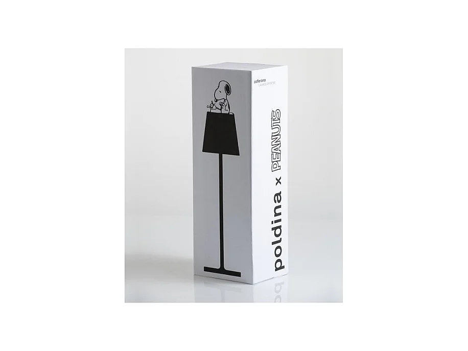 Poldina Pro Peanuts Lampa stołowa - Friends ładowalna i ściemnialna z baterią do 12 godzin. Do użytku na zewnątrz IP65