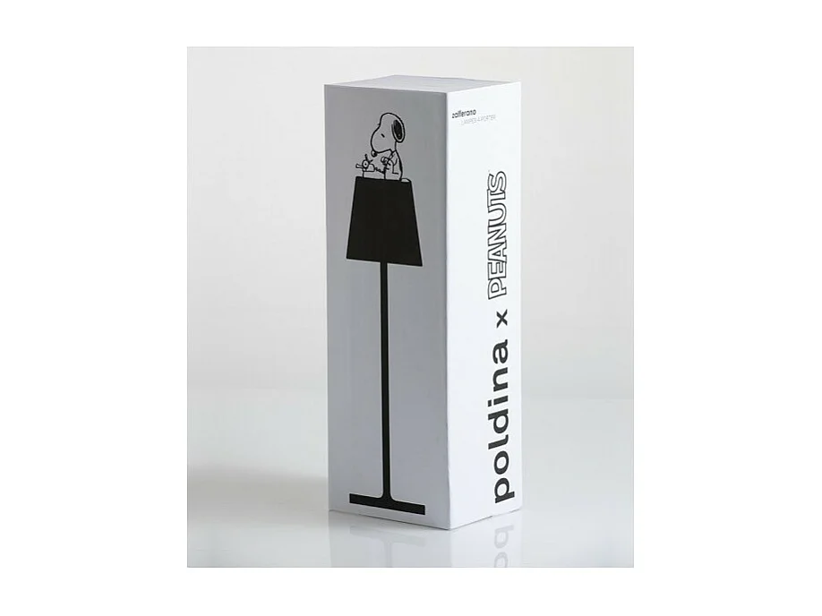 Lampe LED Poldina Pro Peanuts Friends rechargeable IP65 extérieur, dimmable avec autonomie jusqu'à 12 heures
